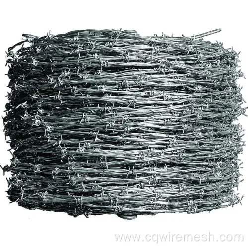 Electro Galvanized PVC Coated Barbed Wire